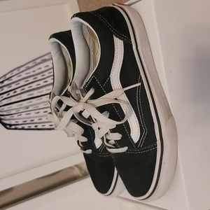 Vans Kids sneakers US 3 size black color